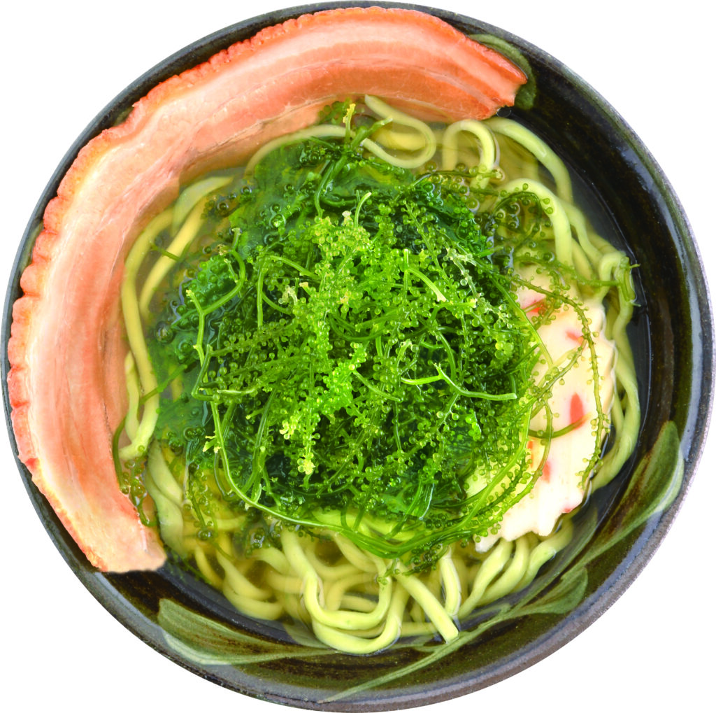 海ぶどう沖縄そば